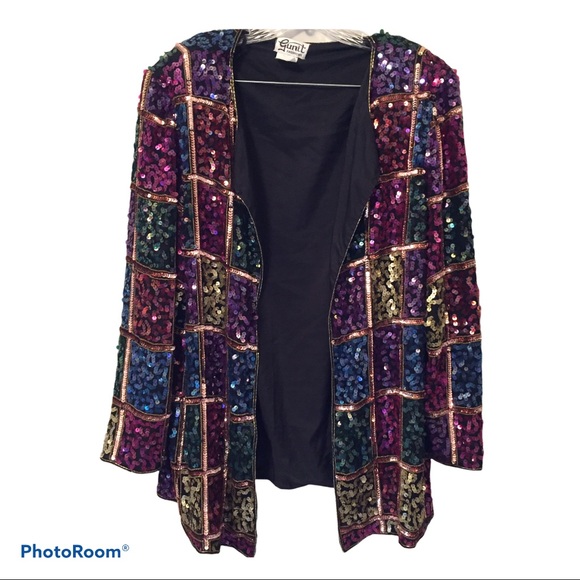 Gunit Fashion Sequin Jacket - Picture 1 of 2
